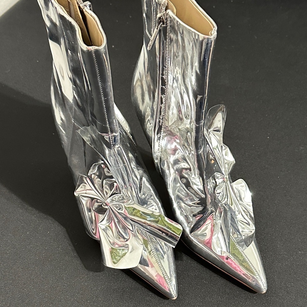 Sam Edelman Chrome Ankle‎ Boots
